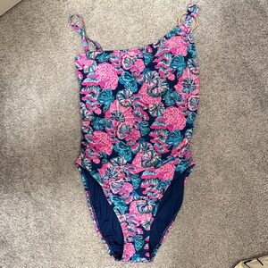 Floral Swimwear in Pink and Blue